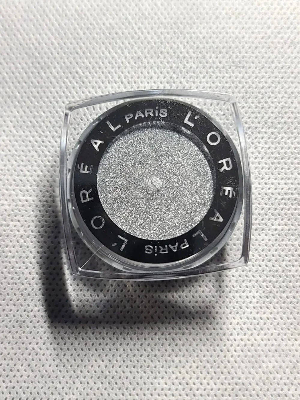 L'Oreal Infallible 24hr Eye Shadow 757 Silver Sky Sparkly Discontinued Rare NEW